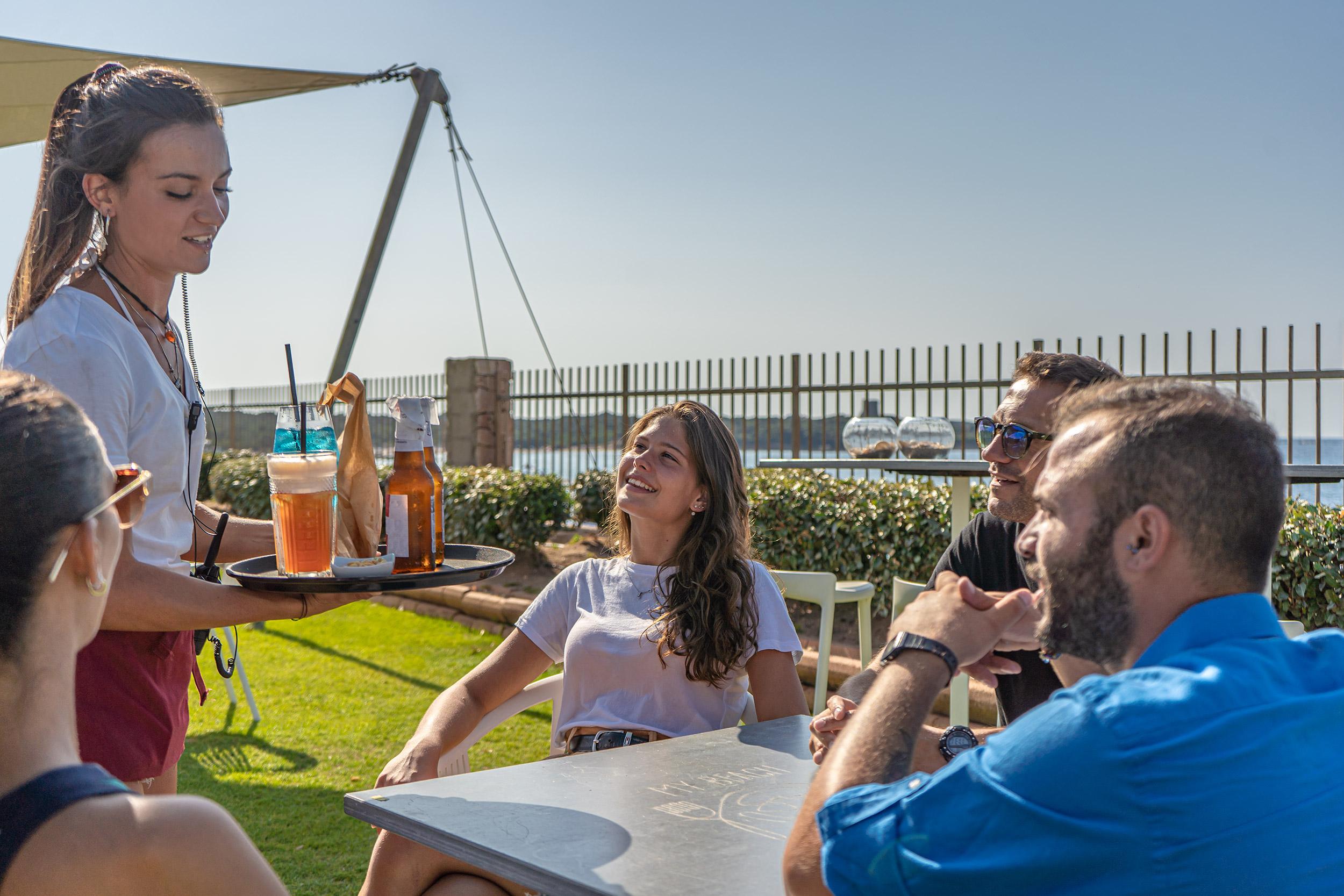 Camping Village Baia Blu La Tortuga Aglientu Eksteriør bilde