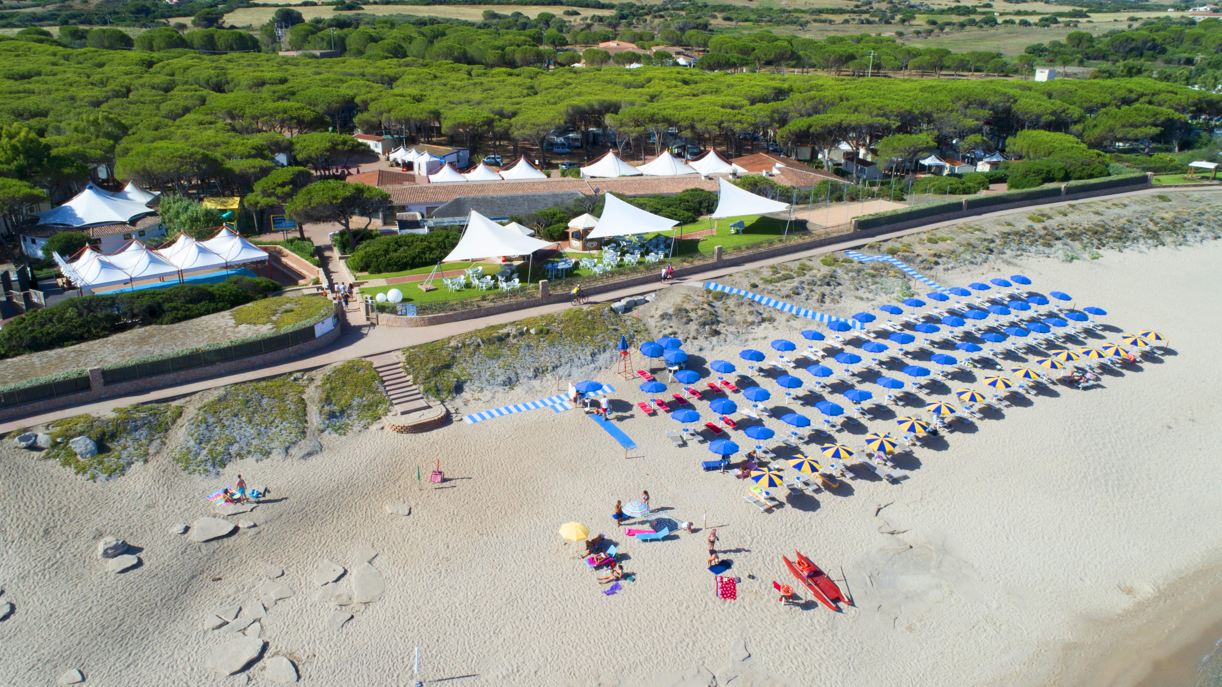 Camping Village Baia Blu La Tortuga Aglientu Eksteriør bilde