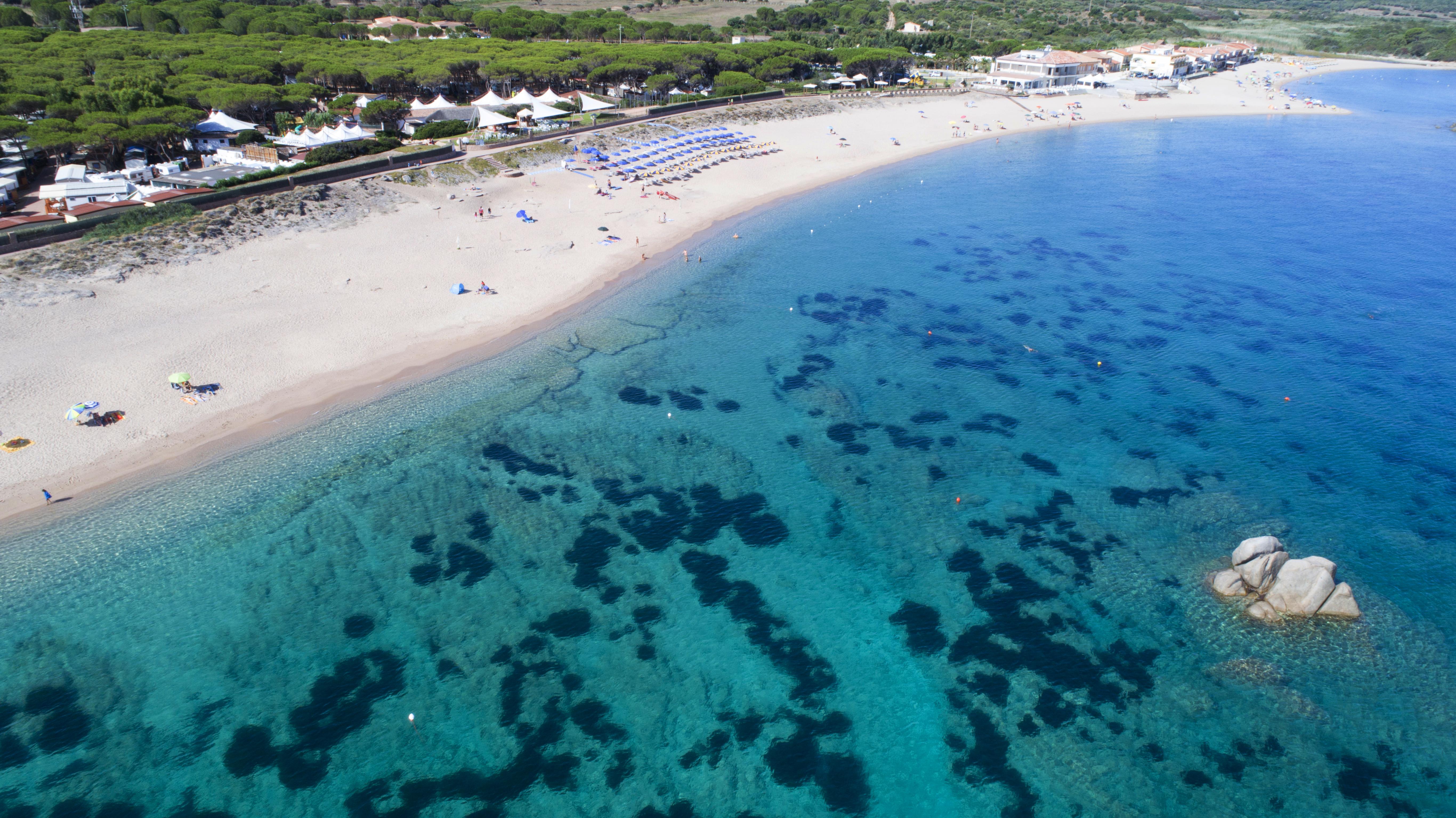Camping Village Baia Blu La Tortuga Aglientu Eksteriør bilde