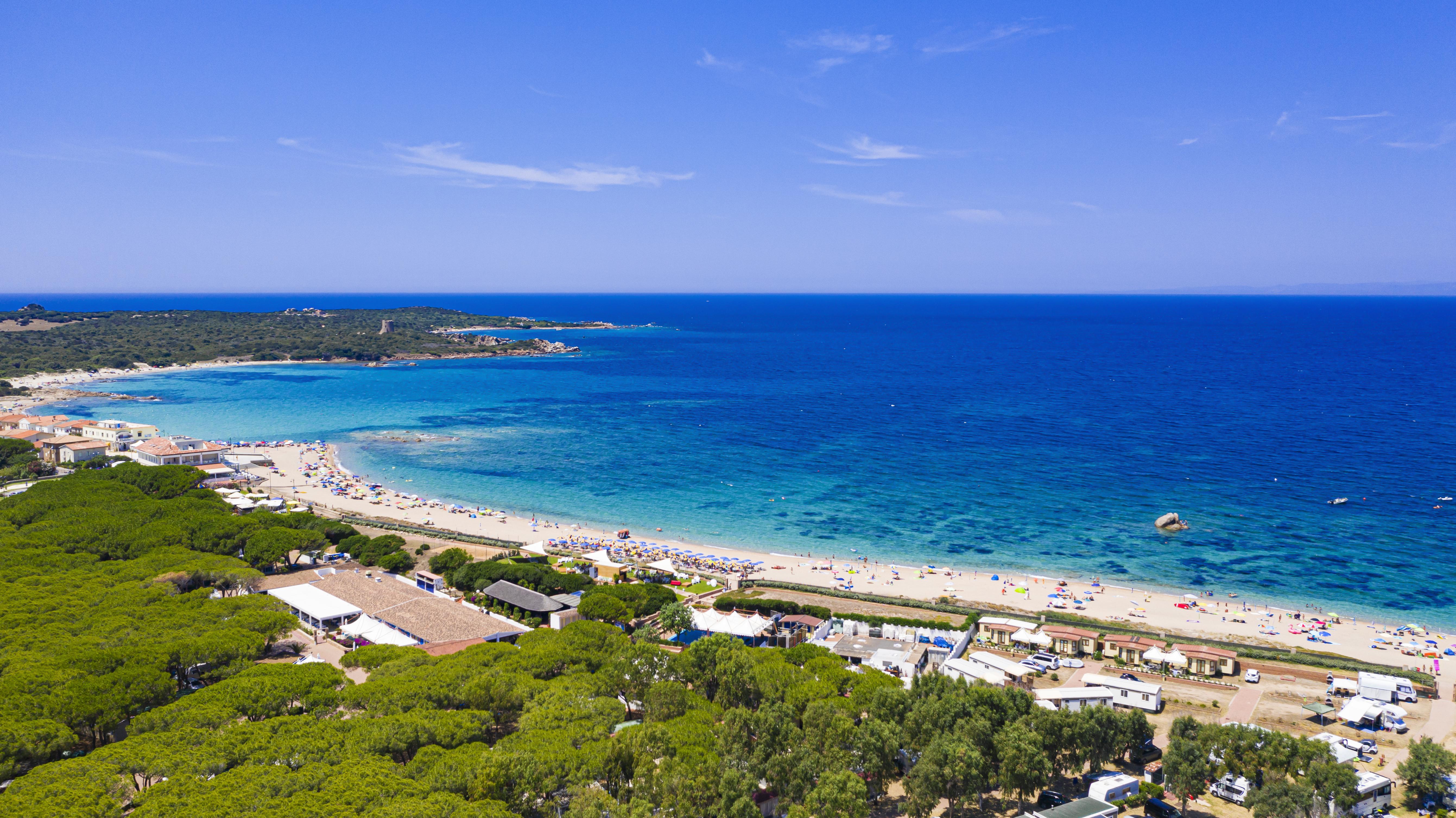 Camping Village Baia Blu La Tortuga Aglientu Eksteriør bilde
