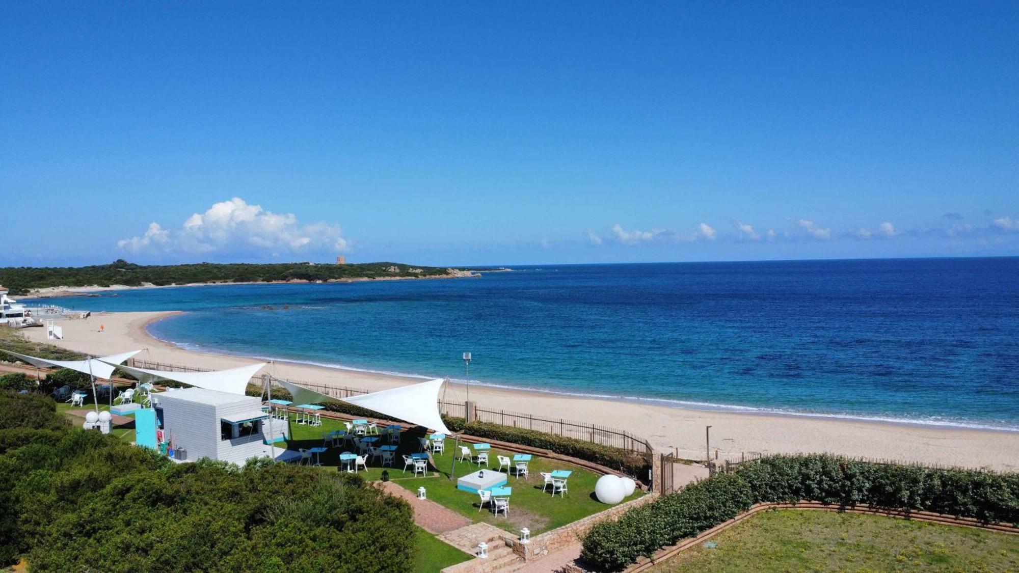 Camping Village Baia Blu La Tortuga Aglientu Eksteriør bilde